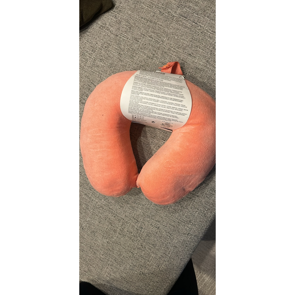 Primark Memory Foam Travel Pillow in Pink - Picture 2 of 2